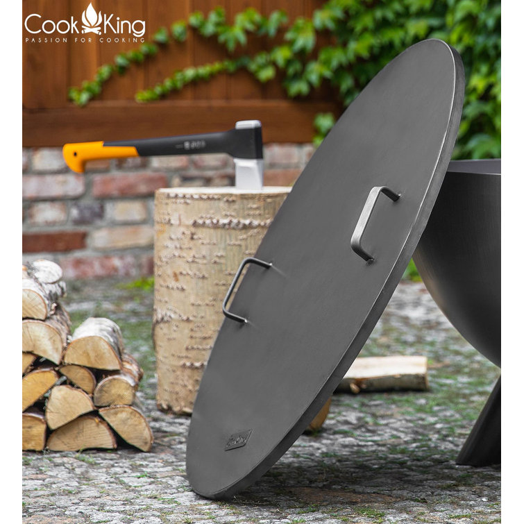 Norfolk Leisure Fire Pit Lid with 2 Handles Wayfair.co.uk